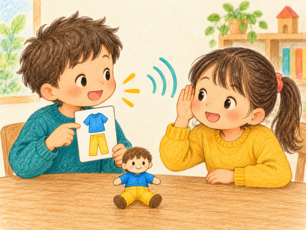 「聞こえた」と「わかった」の間には?