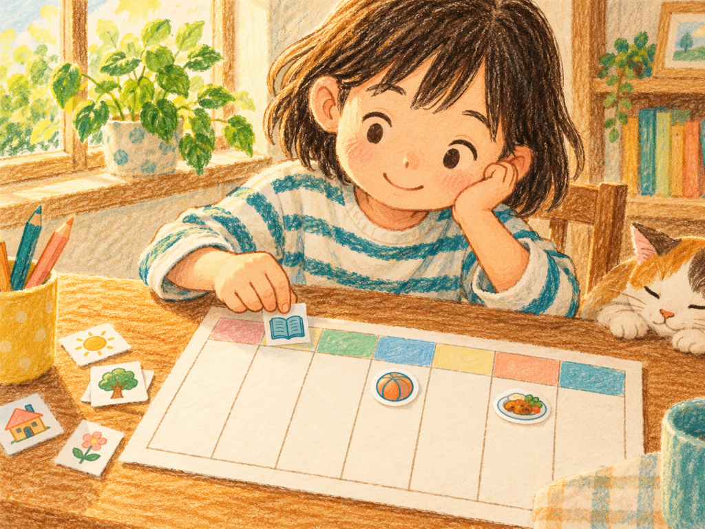 予定表は、細かいほど使いやすい？
